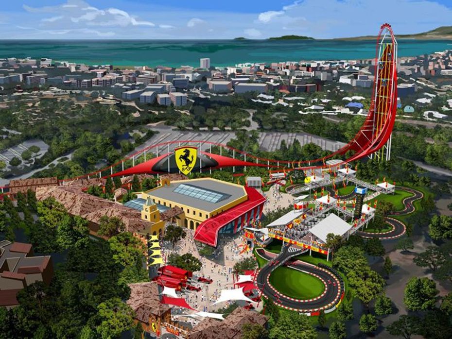 Ferrari begins construction of theme park in Spain
