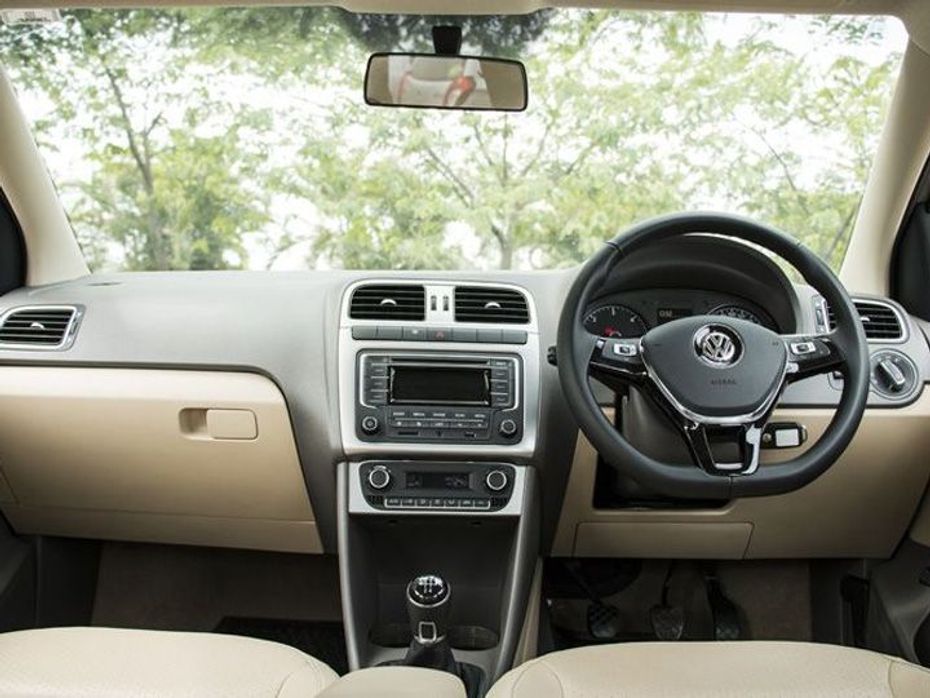 New Volkswagen Vento facelift interior
