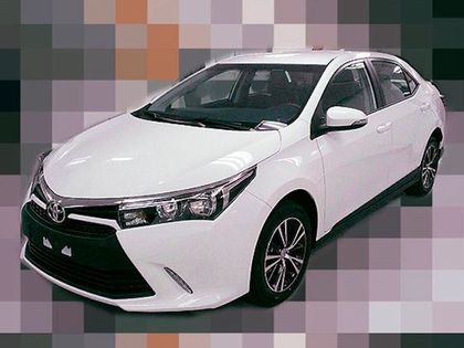 2016 Toyota Corolla Altis facelift spy pics