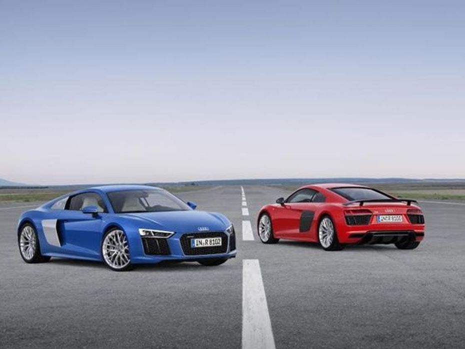 Audi R8 V10 and Audi R8 V10 plus