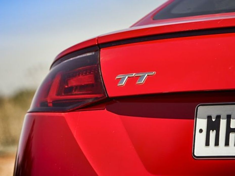 2015 Audi TT India Review badge