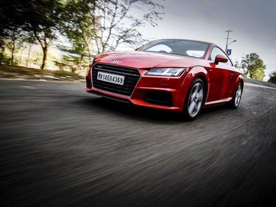 2015 Audi TT India Review front tracking