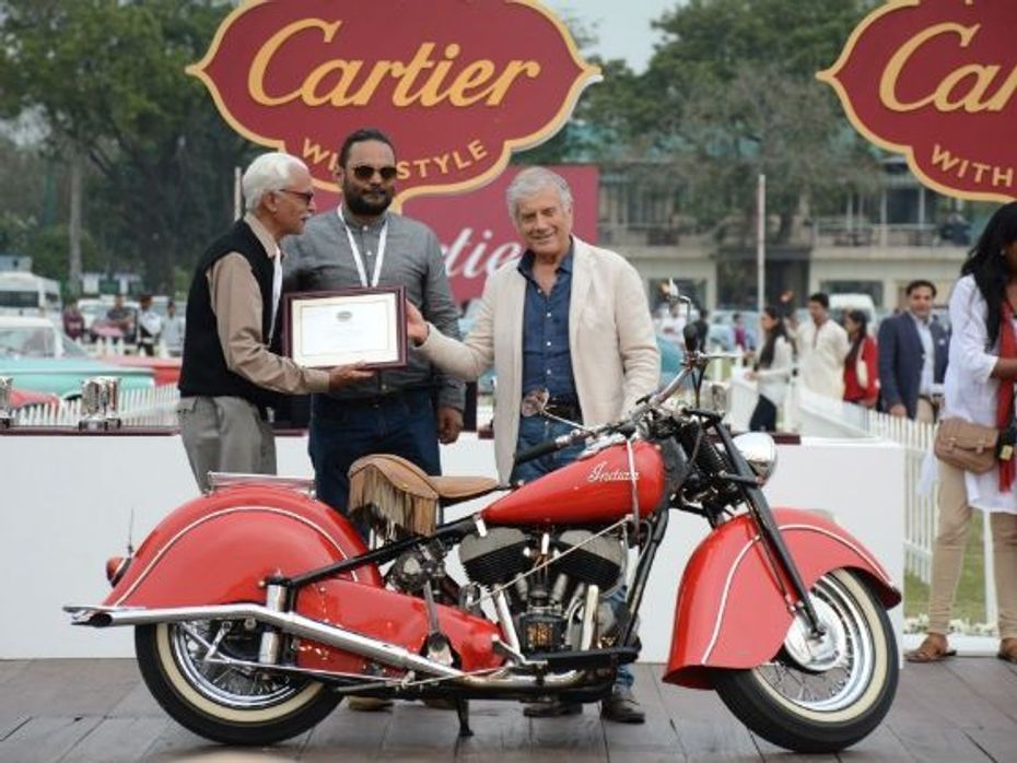 Post-war Classic (Motorcycles) Winner - 1947 Indian Chief