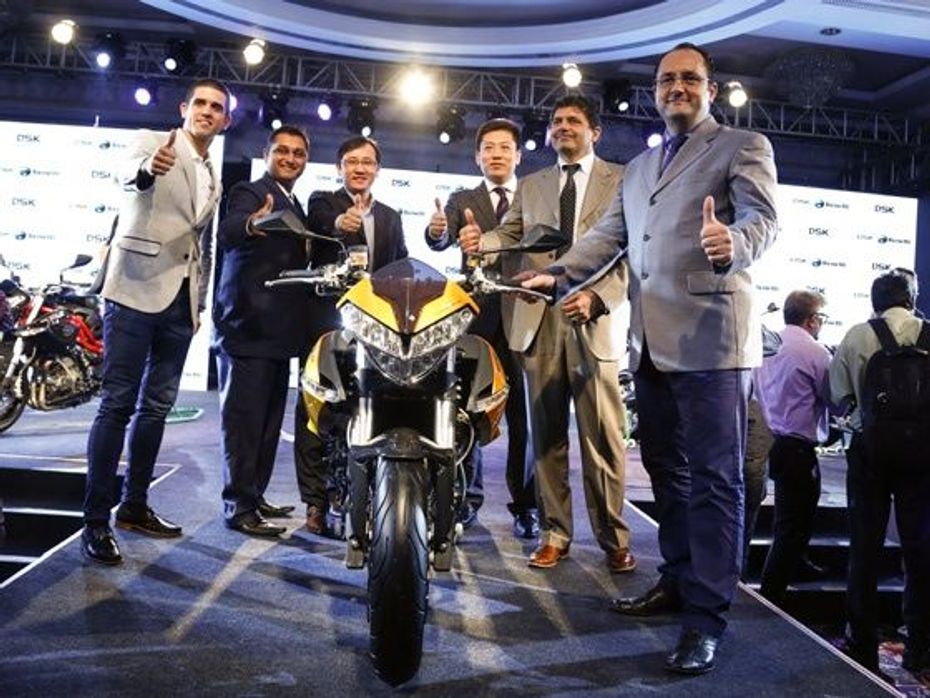 DSK-Benelli India launch