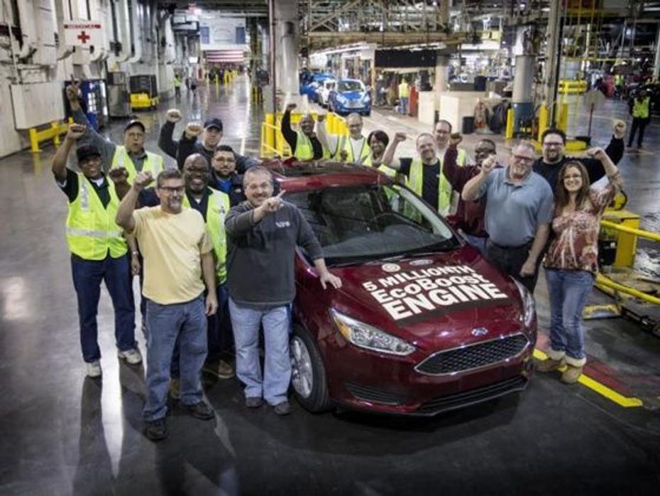 Ford builds its 50th lakh EcoBoost engine model