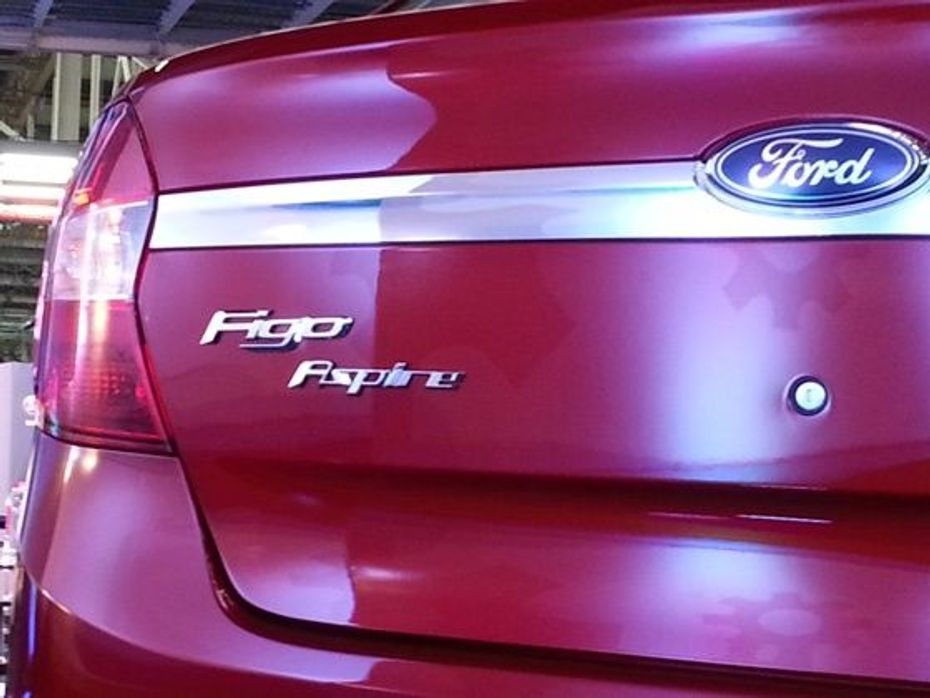 Ford will call its new sedan the Figo Aspire in India