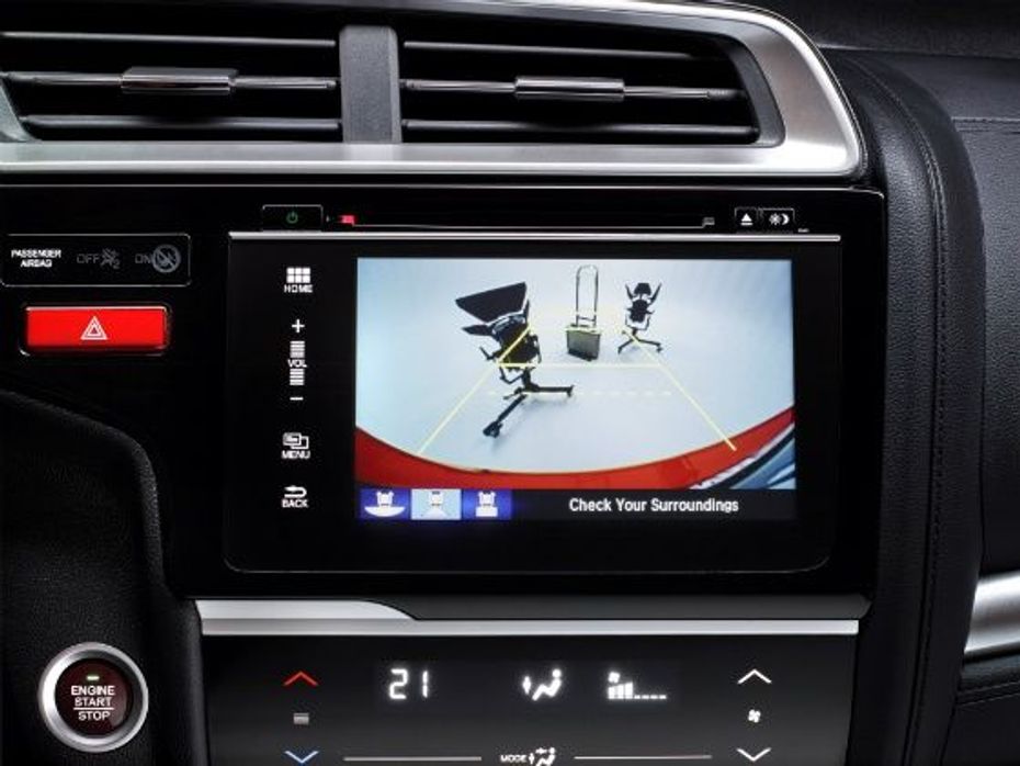 Honda Jazz first review parking sensors