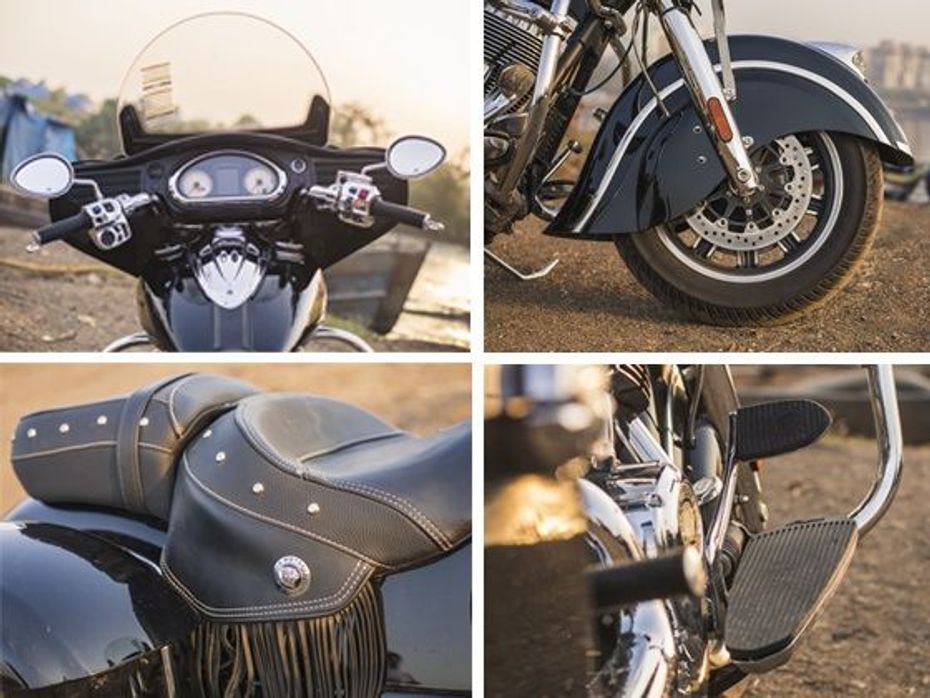 Indian Chieftain seat and handle bar