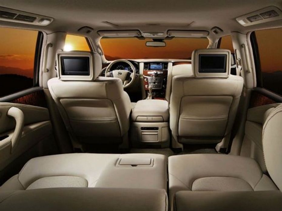 Nissan Patrol interior space