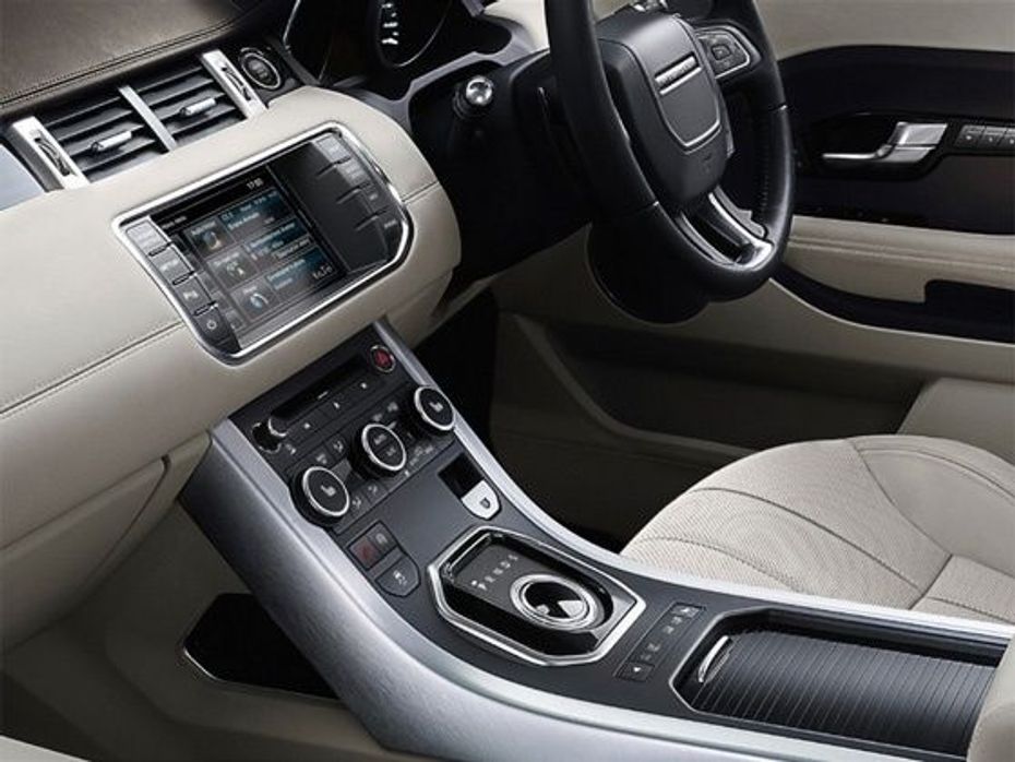 Range Rover Evoque interior design