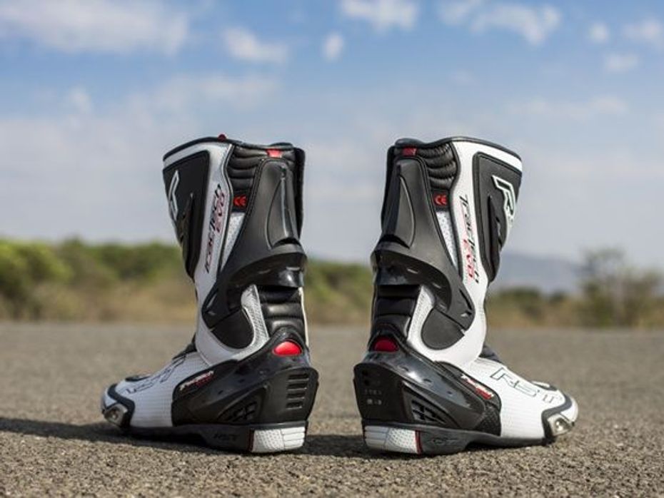 RST Tractech Evo riding boots rear shot