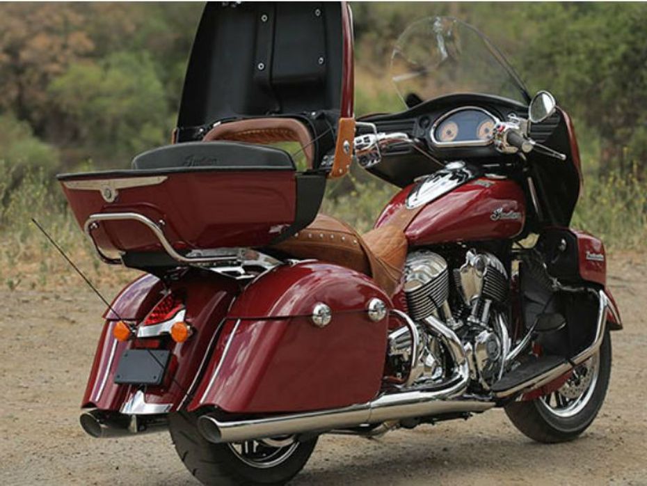 Luggage space on Indian Roadmaster