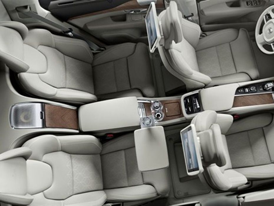 Volvo XC90 Excellence is a 4-seater packed to the brim with luxury