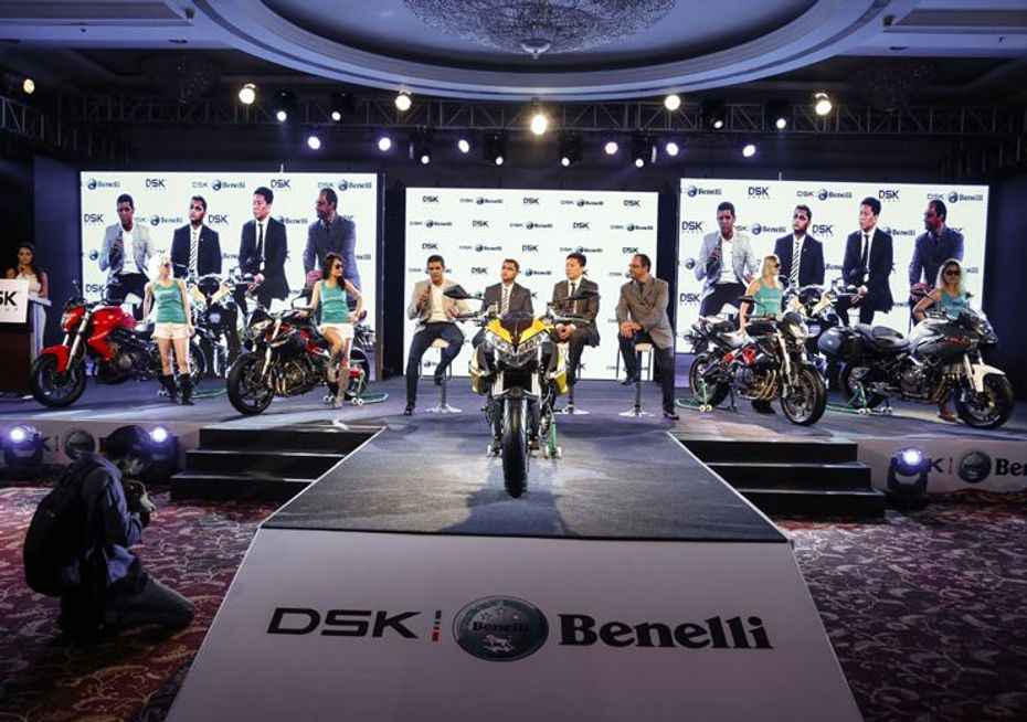 DSK-Benelli  India launch