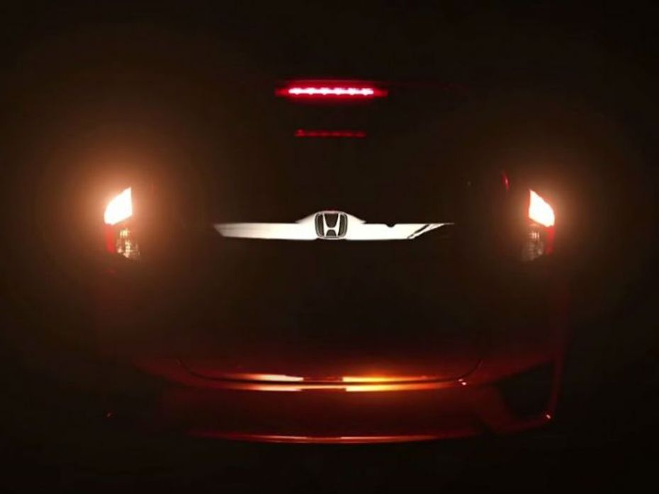 New Honda Jazz rear teaser image