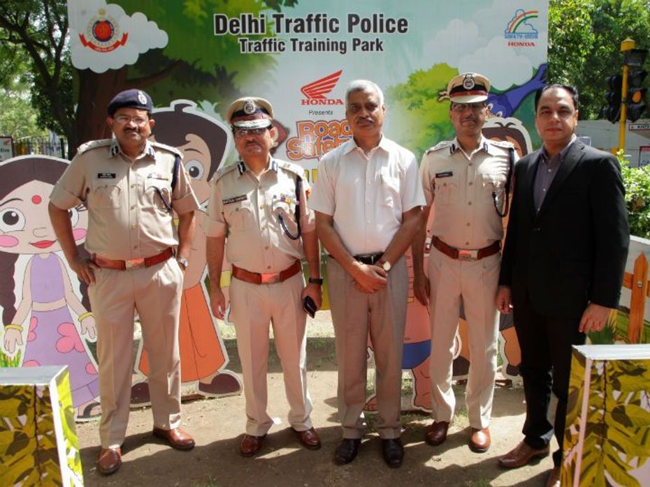 Honda organizes Road Safety Training Camp with Delhi Police