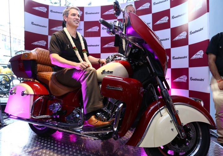 Indian Roadmaster launch Indian Roadmaster launch