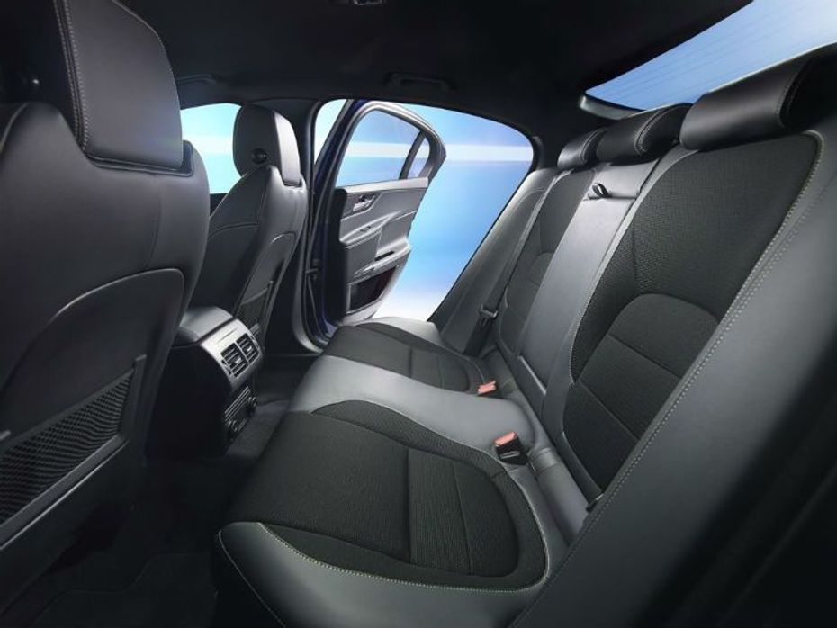 2016 Jaguar XE rear seat