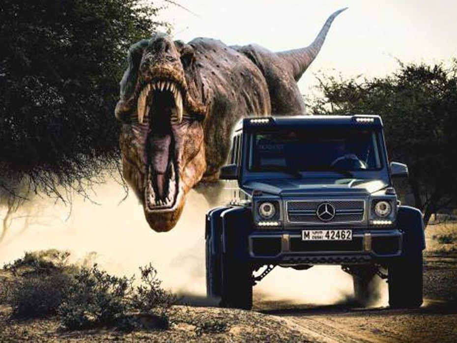 Mercedes-Benz cars to dazzle in Jurassic World