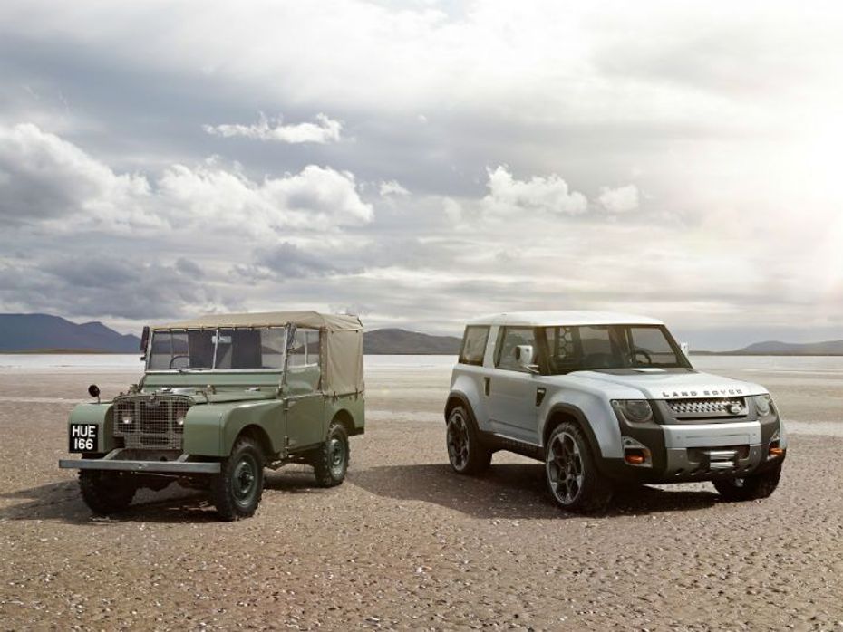 Land Rover old vs new