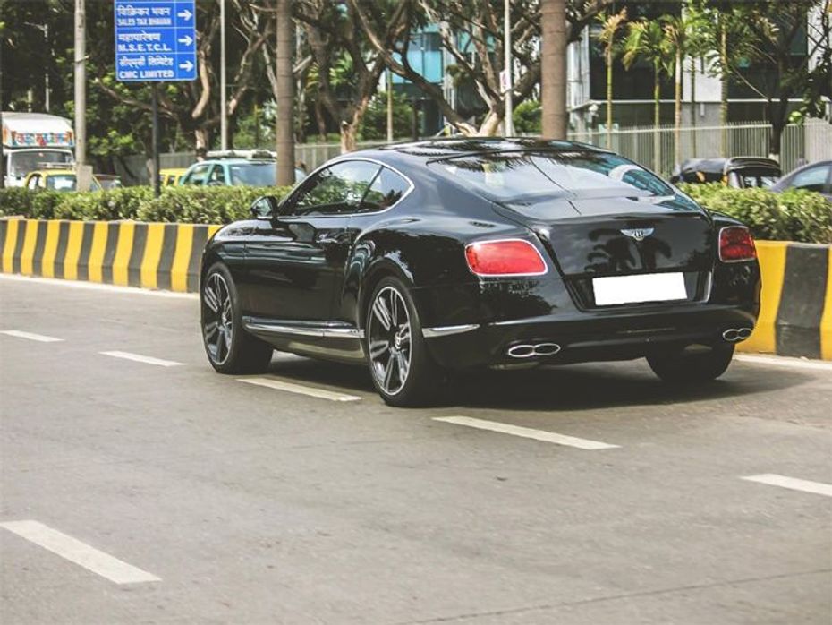 Yuvraj Singh Bentley Continental GT V8