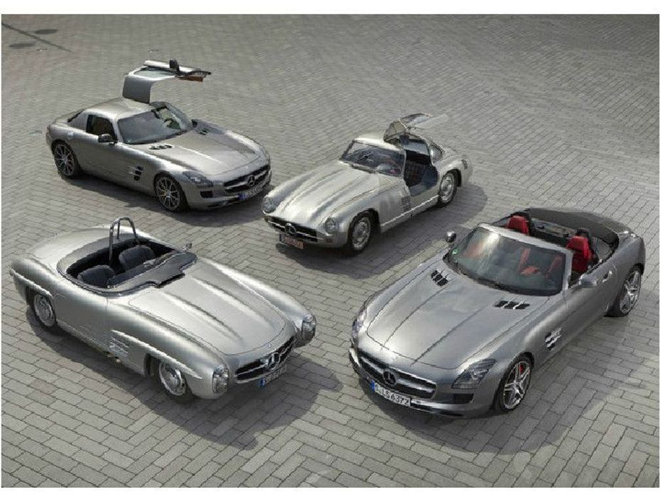 Mercedes-Benz SLS old vs new