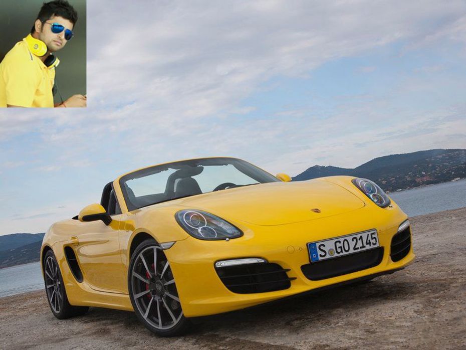Suresh Raina owns a yellow Porsche Boxster S