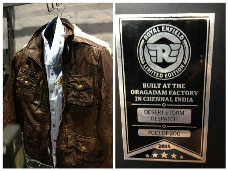 Royal Enfield apparel and Limited Edition Classic 50