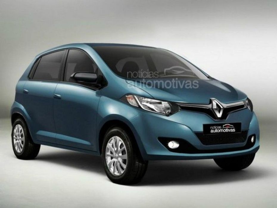 Renault Small Car XBA renders