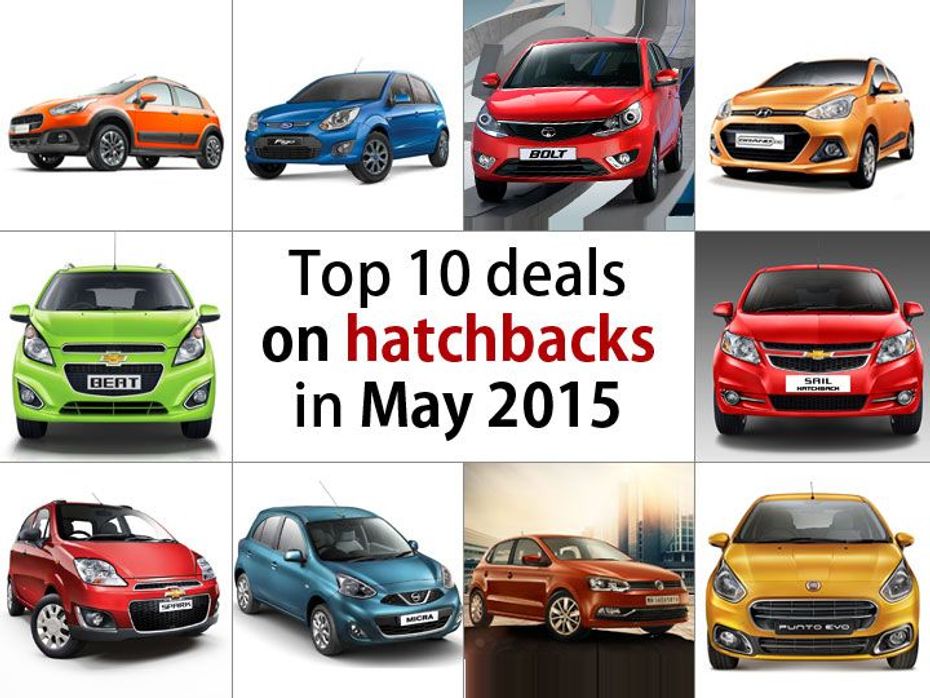 Discounts on hatchbacks in May 2015
