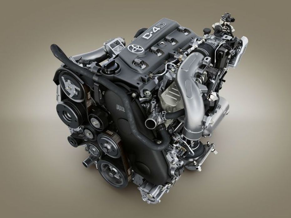 Toyota KD engine for representation only