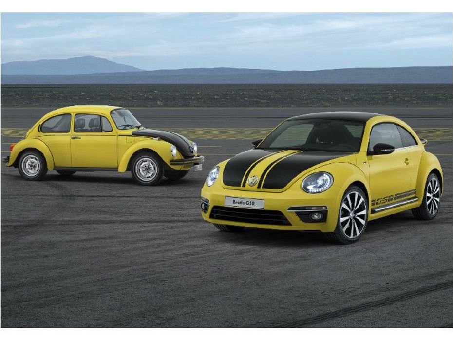 Volkswagen Beetle old vs new