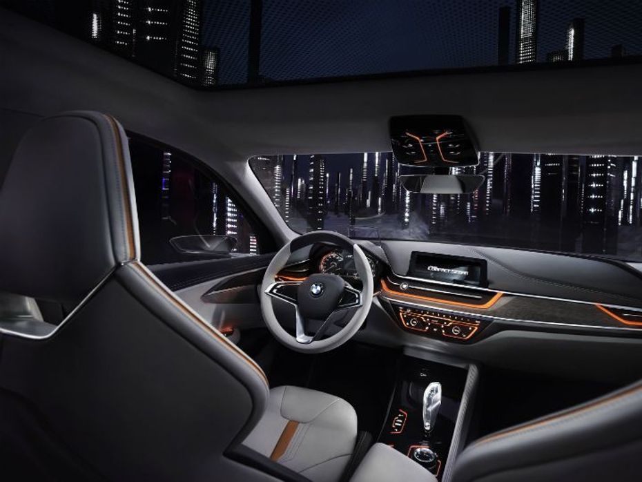 BMW 1 series Compact Sedan concept interior