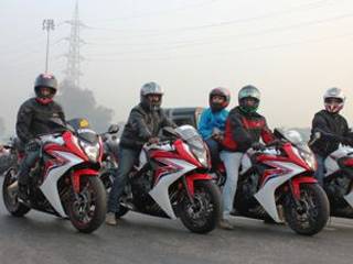 Honda organises winter Big-Bike ride