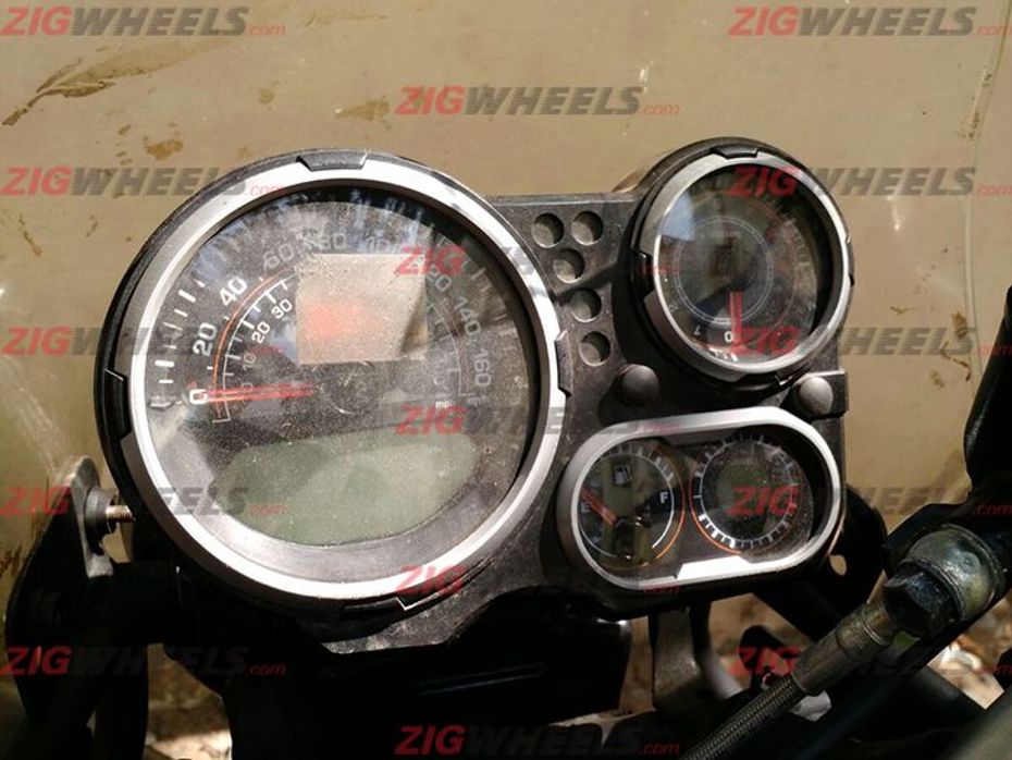 Royal Enfield Himalayan instrument console