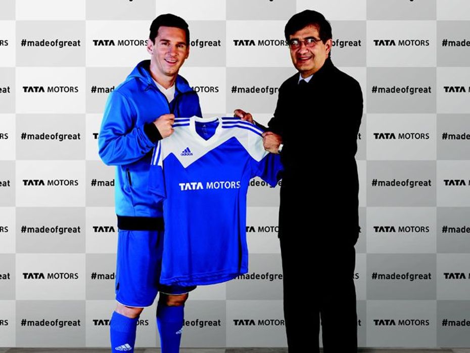 Lionel Messi, Tata Motors brand ambassador