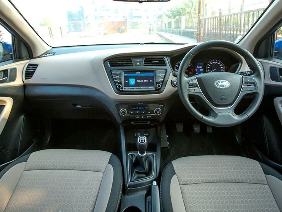 Hyundai Elite i20 interior