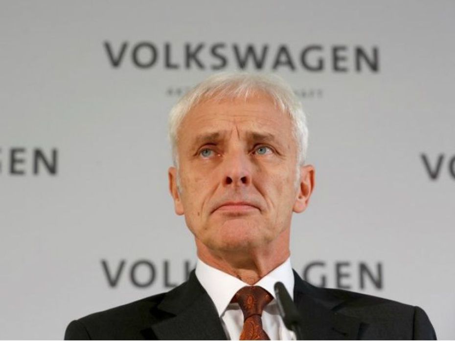 VW CEO Matthias Müller