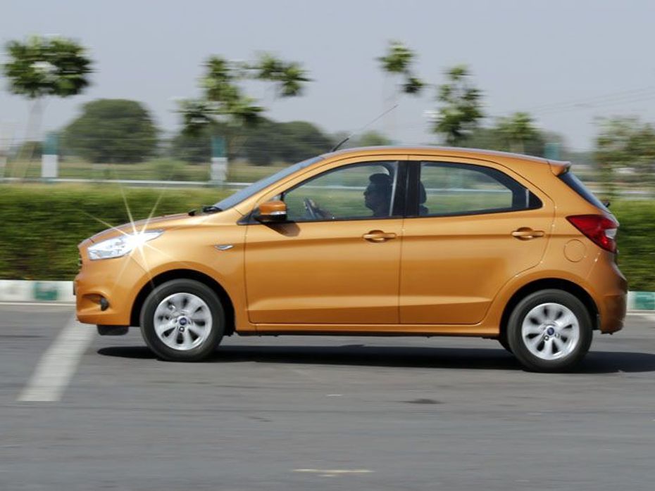 New Ford Figo in action