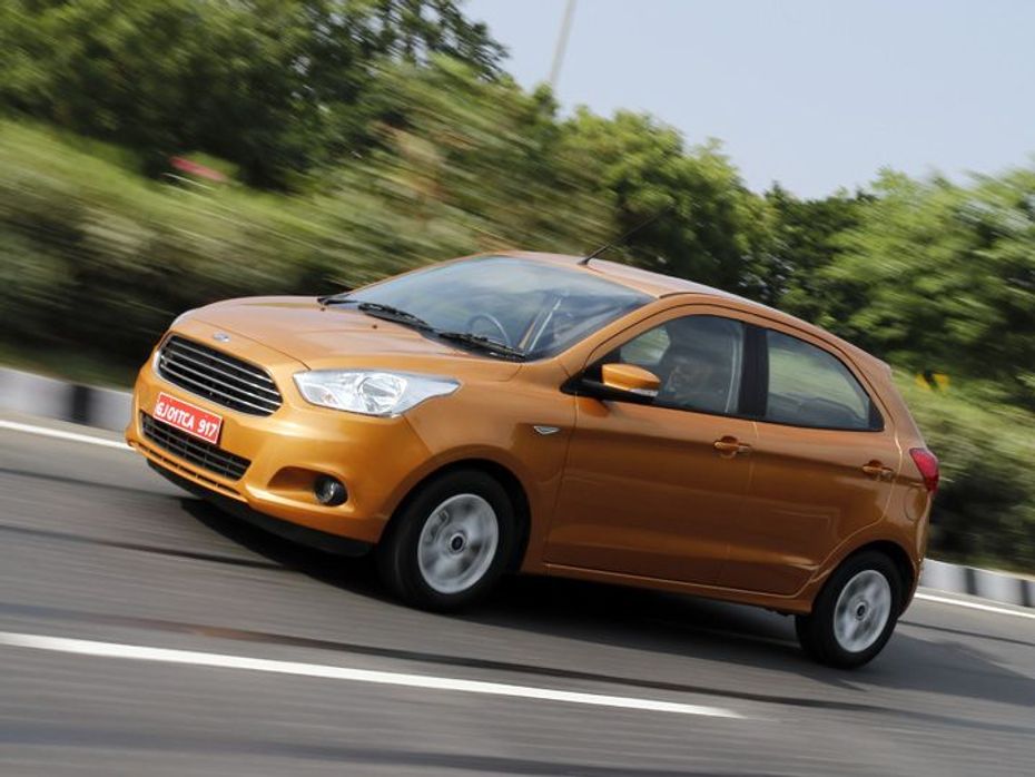 All New 2015 Ford Figo in action