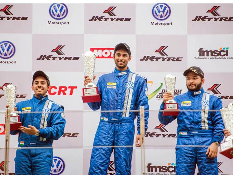 2015 Volkswagen Vento Cup Round 3 winners