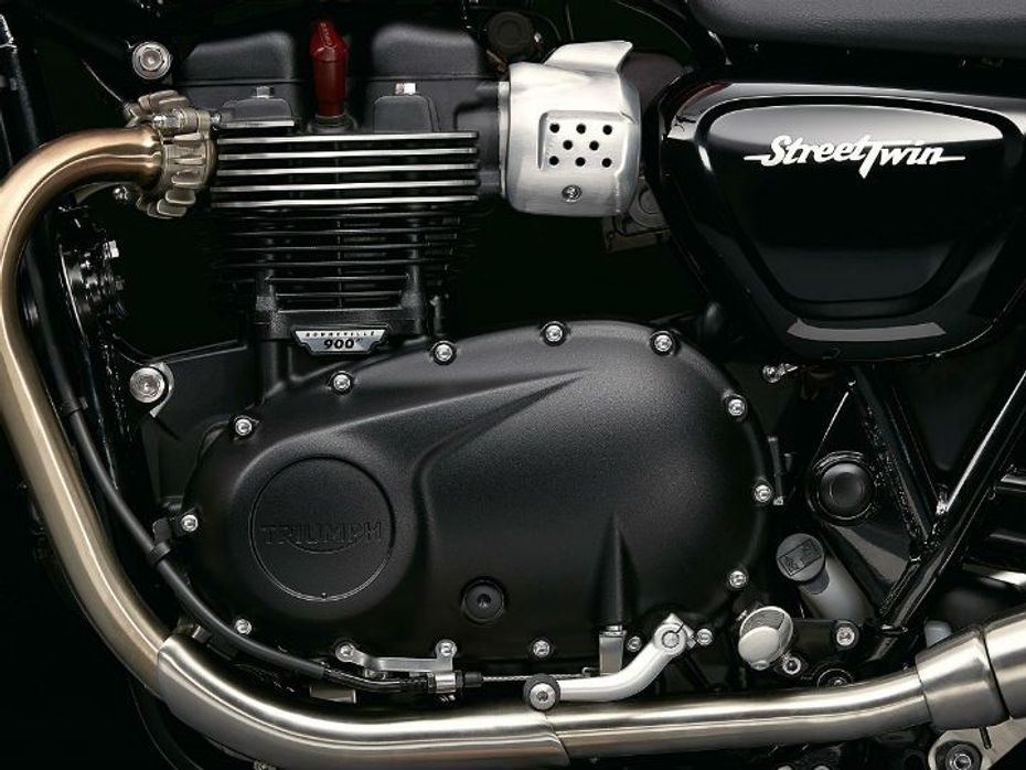 900cc liquid cooled parallel twin engine