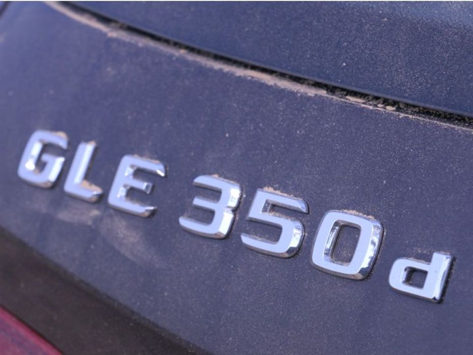 Mercedes-Benz GLE 350d badge