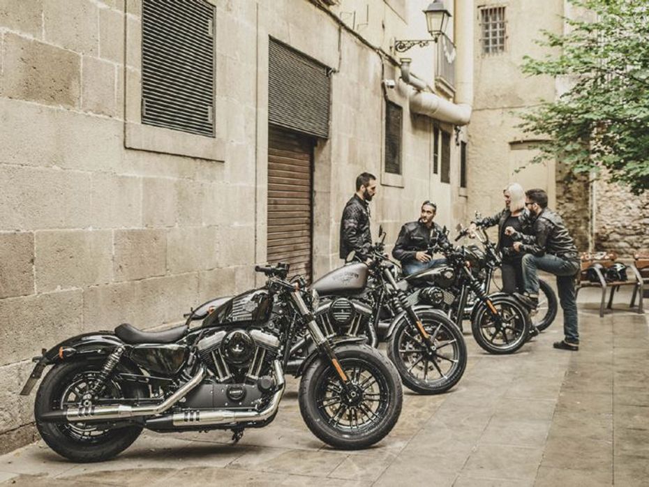 Harley-Davidson Dark Custom range
