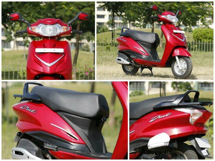 hero duet scooty lock price