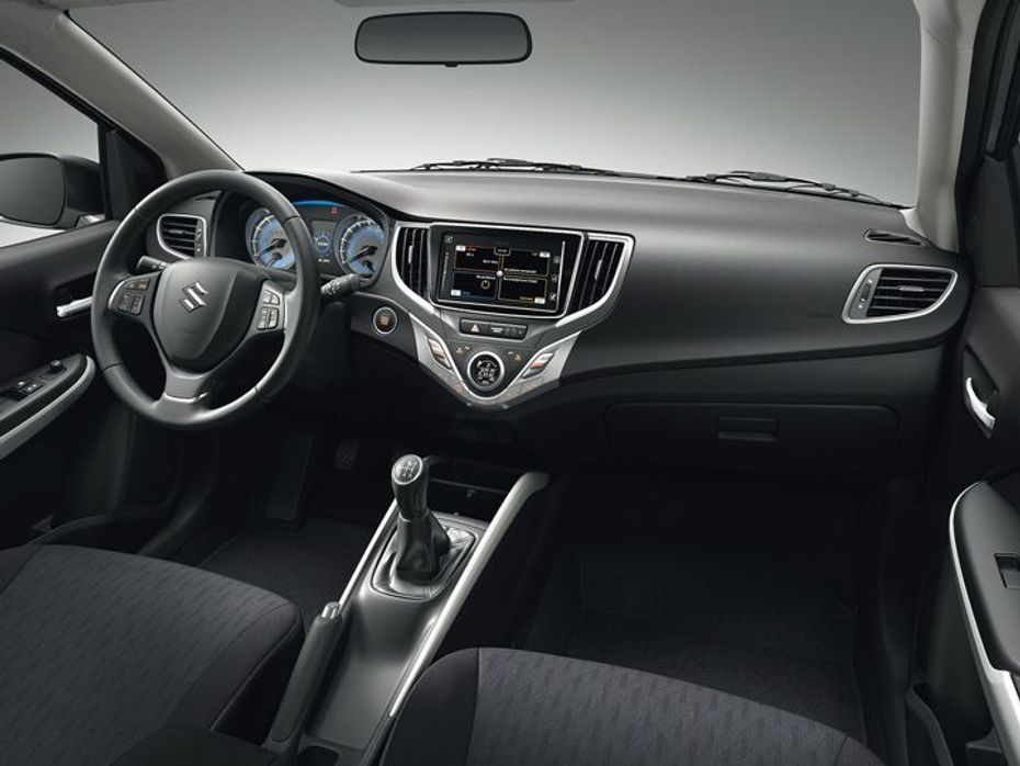 Maruti Suzuki Baleno hatchback interior