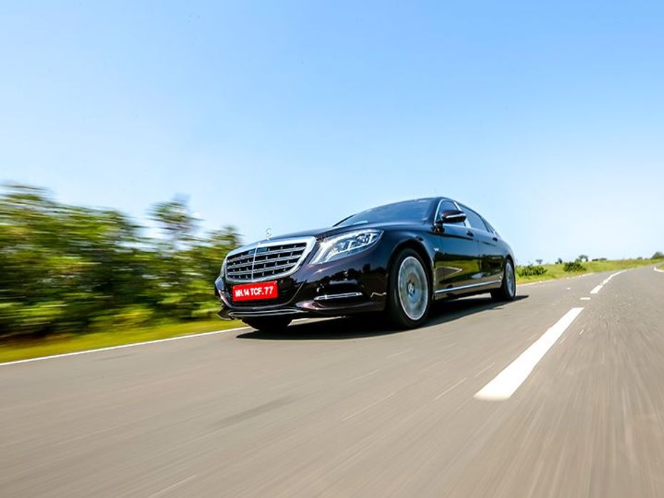 The air-suspension and Magic Body Control function work in harmony to soak up most of the road undulations