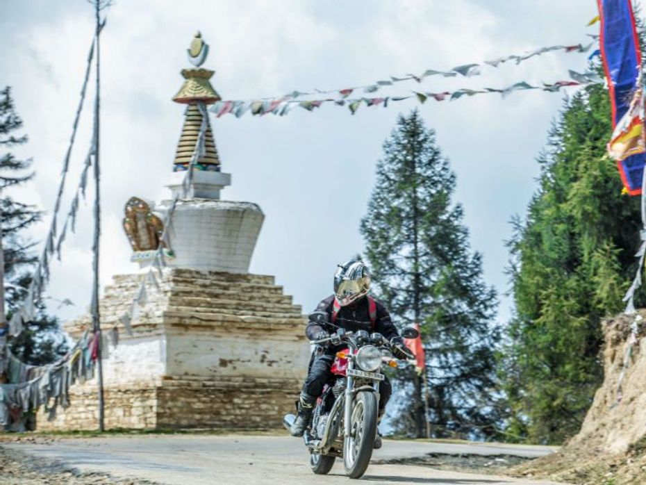 Tour of Bhutan on Royal Enfield motorcycles