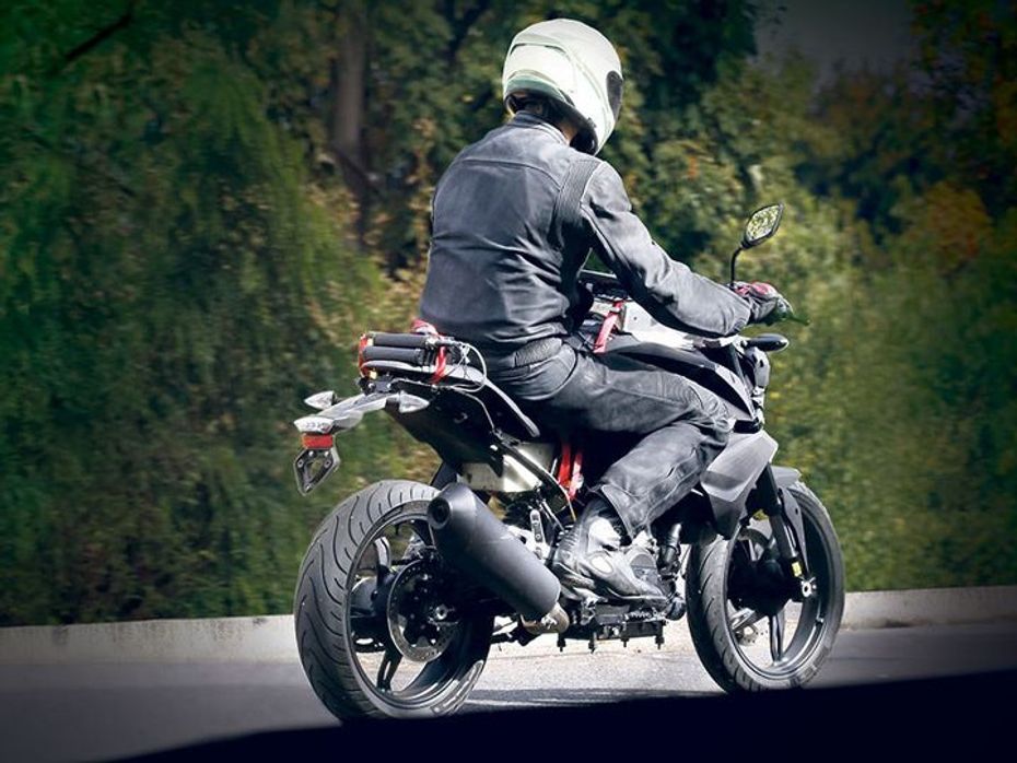 TVS-BMW 300cc bike