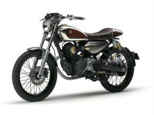 yamaha 125cc cafe racer